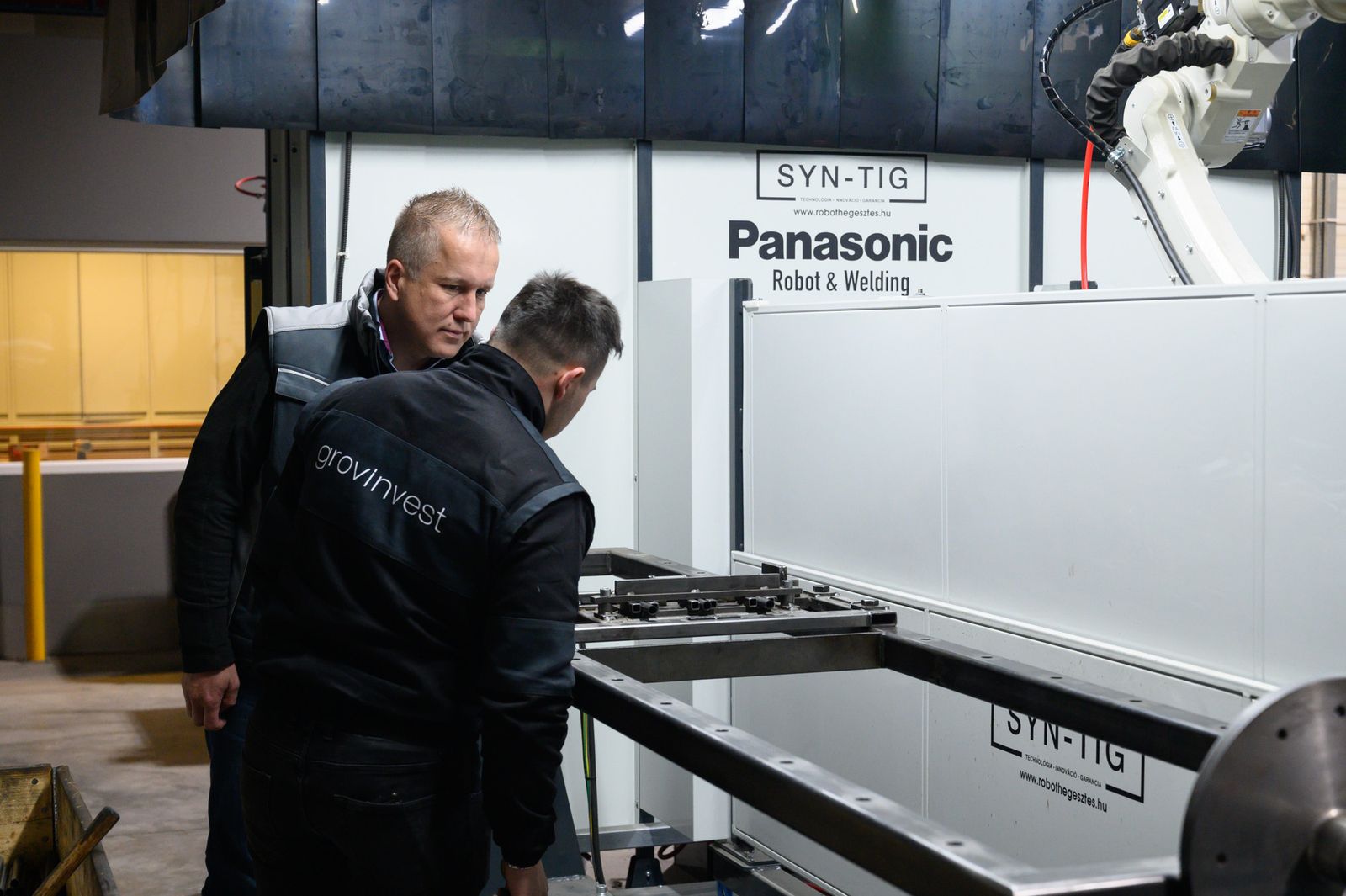Panasonic WG4 hegesztőrobot