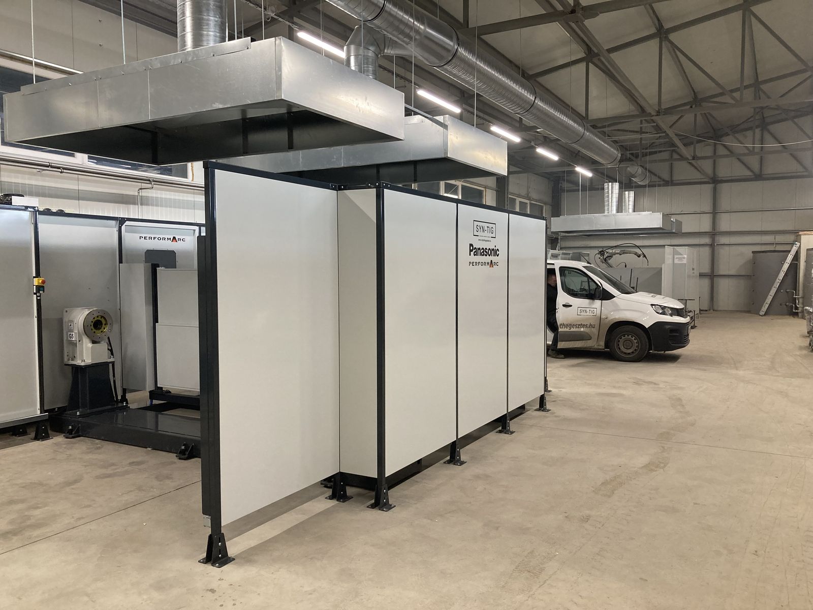 Panasonic hegesztőrobot rendszer