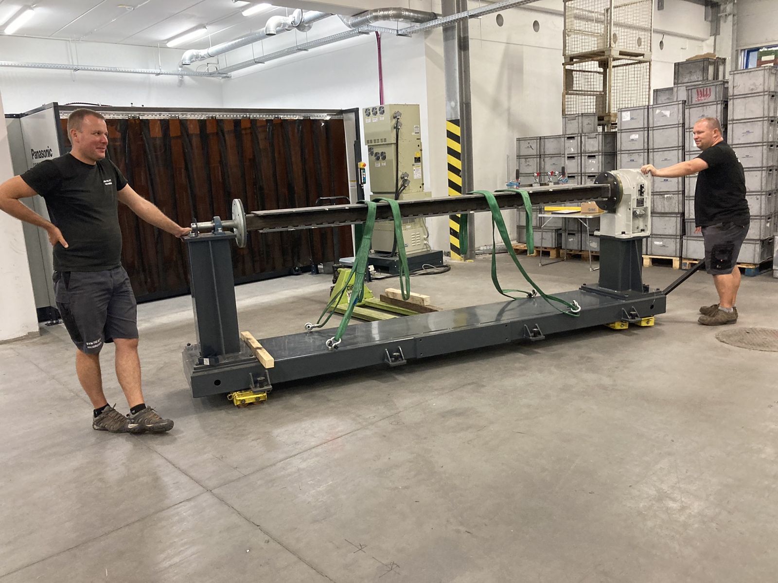 Panasonic hegesztőrobot rendszer telepítés