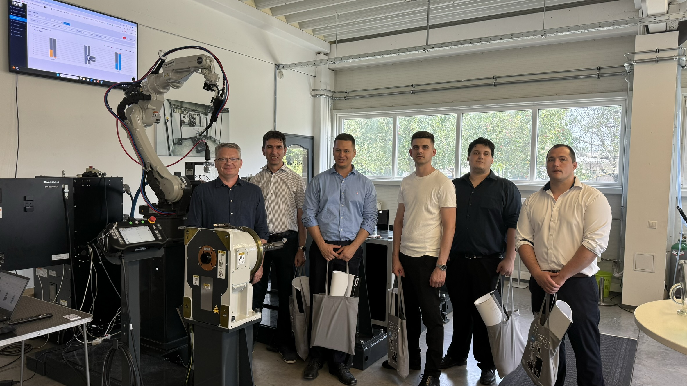 Panasonic hegesztéstechnikai és hegesztéstechnikai adatkezelés bemutató